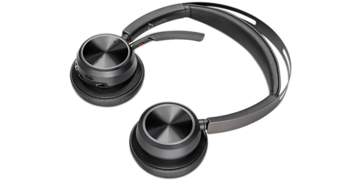 HP Poly Voyager Focus 2 USB-C-C Headset +USB-C/A Adapter