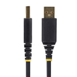 StarTech.com 3.3ft (1m) USB to Null Modem Serial Adapter Cable, Interchangeable DB9 Screws/Nuts, COM Retention, USB-A to RS232, FTDI, Level-4 ESD Protection, Windows/macOS/ChromeOS/Linux - Rugged TPE Construction