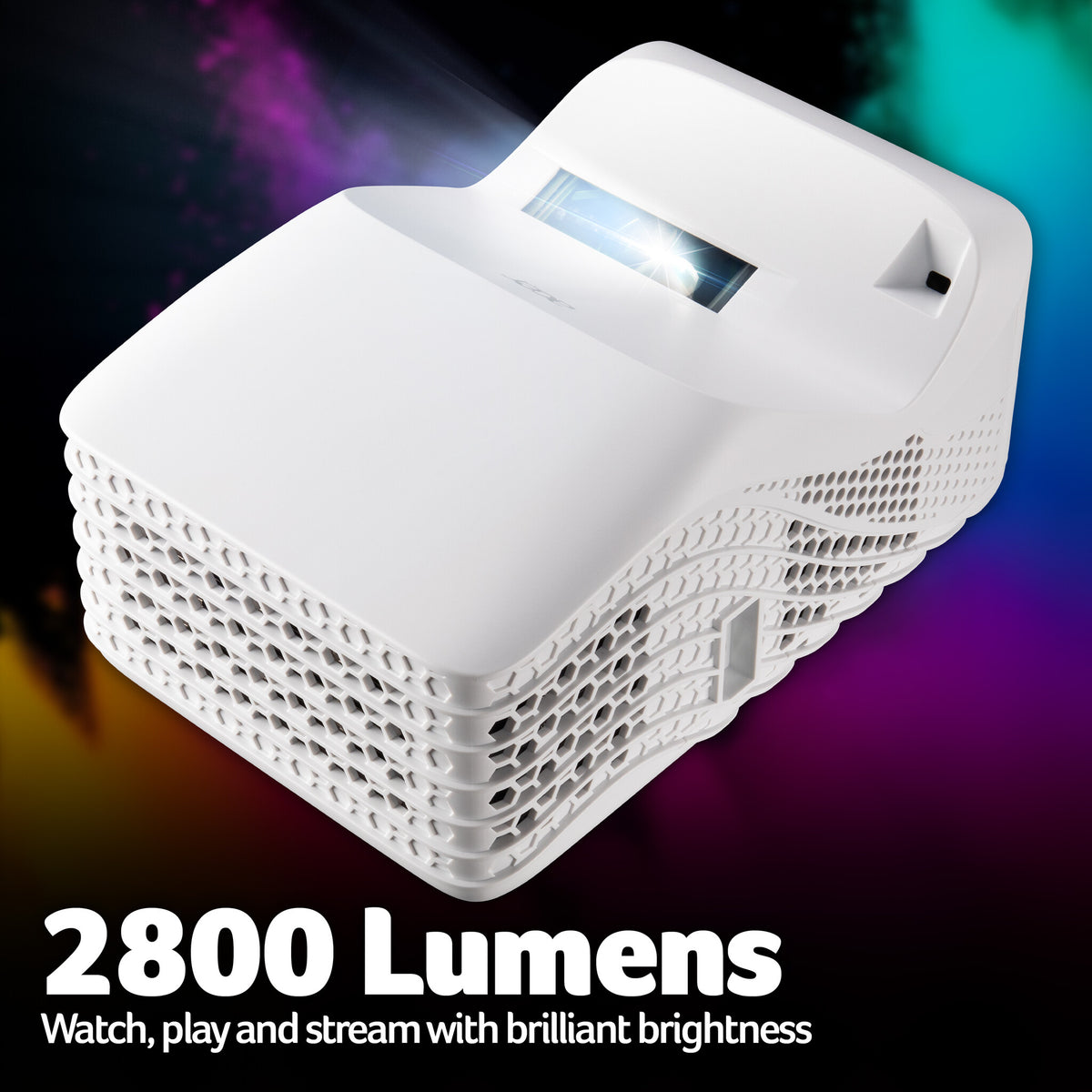 Acer HL1810U DLP Projector - 4K Ultra HD (3840 x 2160), 2800 RGB Laser Lumens, 1000 ANSI Lumens