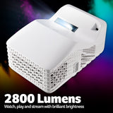 Acer HL1810U DLP Projector - 4K Ultra HD (3840 x 2160), 2800 RGB Laser Lumens, 1000 ANSI Lumens