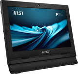 MSI Pro AP162T ADL Intel N100 All in One PC, (4GB RAM, 128GB SSD, Windows 11PRO), 15.6 Inch Single-Resistive touch Screen/UHD Graphics/Dual COM Port/LPT Port/Dual LAN/VGA/WiFi 5/BT 5.1/VESA/SD Card Reader