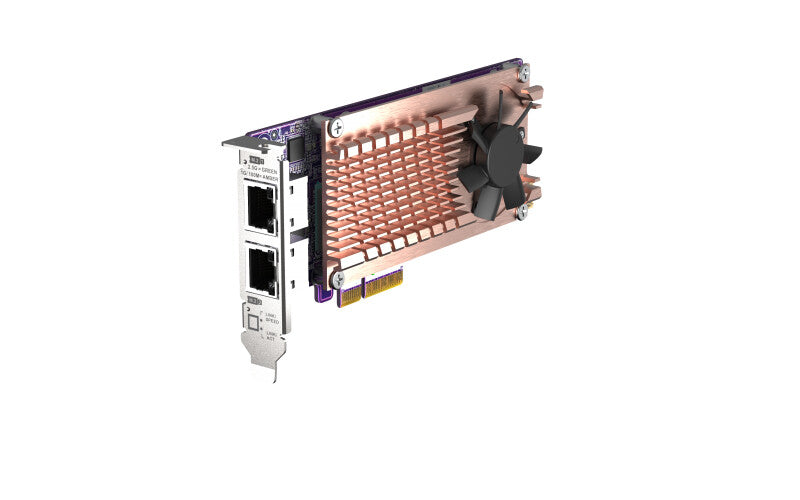 QNAP QM2-2P2G2T network card Internal Ethernet 2500 Mbit/s