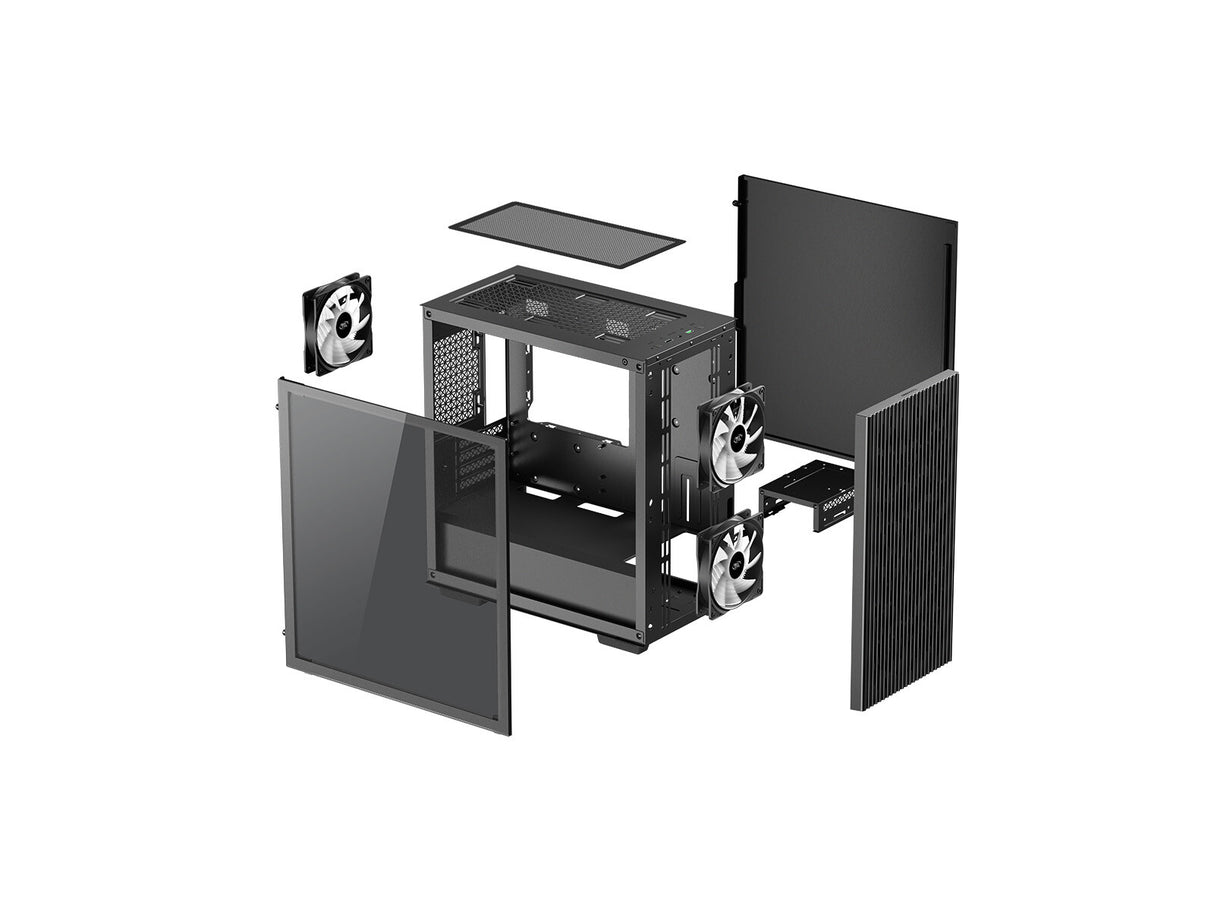 DeepCool MATREXX 40 3FS Micro Tower Black
