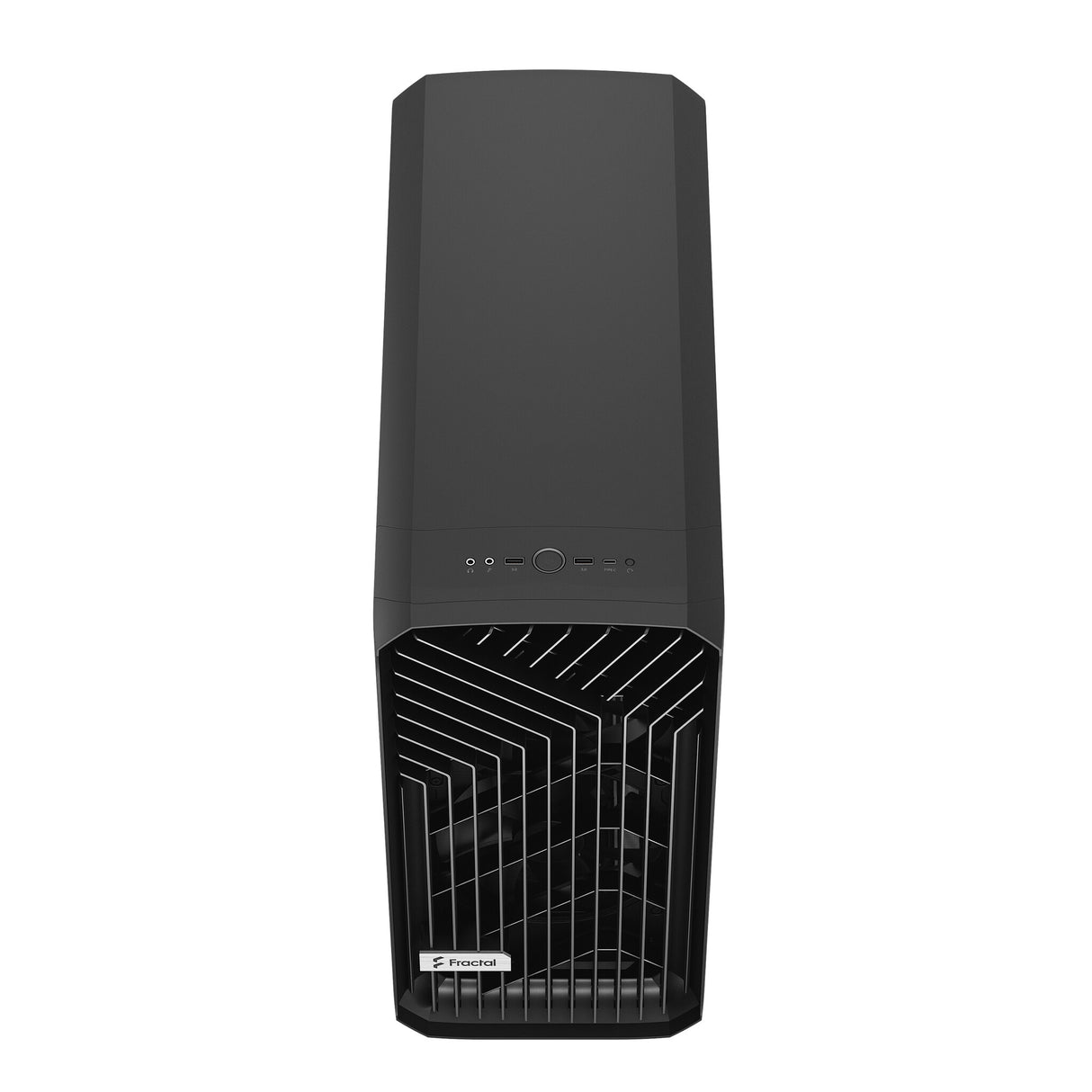 Fractal Design Torrent (Light TG) gabinete para juegos con ventanas de vidrio tintado claro, E-ATX, 5 ventiladores, concentrador de ventilador, tira RGB en cubierta de fuente de alimentación, rejilla frontal, USB-C