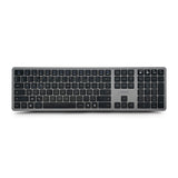 Urban Factory ONLEE: RECHARGEABLE COMBO KEYBOARD AND MOUSE - BLUETOOTH & 2.4GHZ - UK LAYOUT