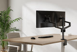 Neomounts DS60-425BL2 Monitor arm 17-27" - space saving