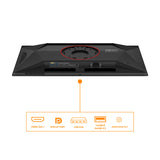 AOC G4 Q27G4ZD computer monitor 68.6 cm (27") 2560 x 1440 pixels Quad HD QD-OLED Black, Red