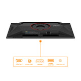 AOC G4 Q27G4ZD computer monitor 67.3 cm (26.5") 2560 x 1440 pixels Quad HD QD-OLED Black, Red