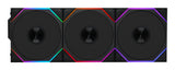Lian Li 12RTL1W3B computer cooling system Computer case Fan 12 cm Black