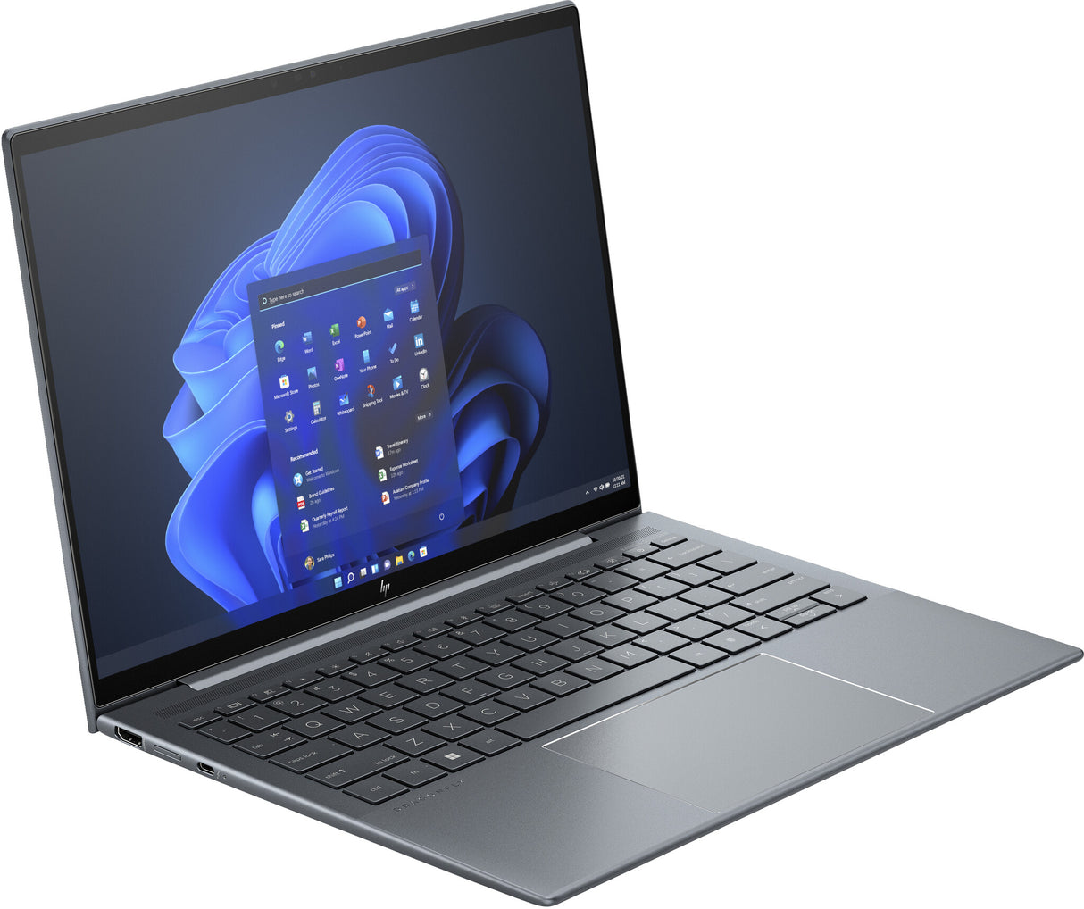 HP Dragonfly G4 Intel® Core™ i7 i7-1355U Laptop 34.3 cm (13.5") Touchscreen WUXGA+ 32 GB LPDDR5-SDRAM 1 TB SSD Wi-Fi 6E (802.11ax) Windows 11 Pro Blue