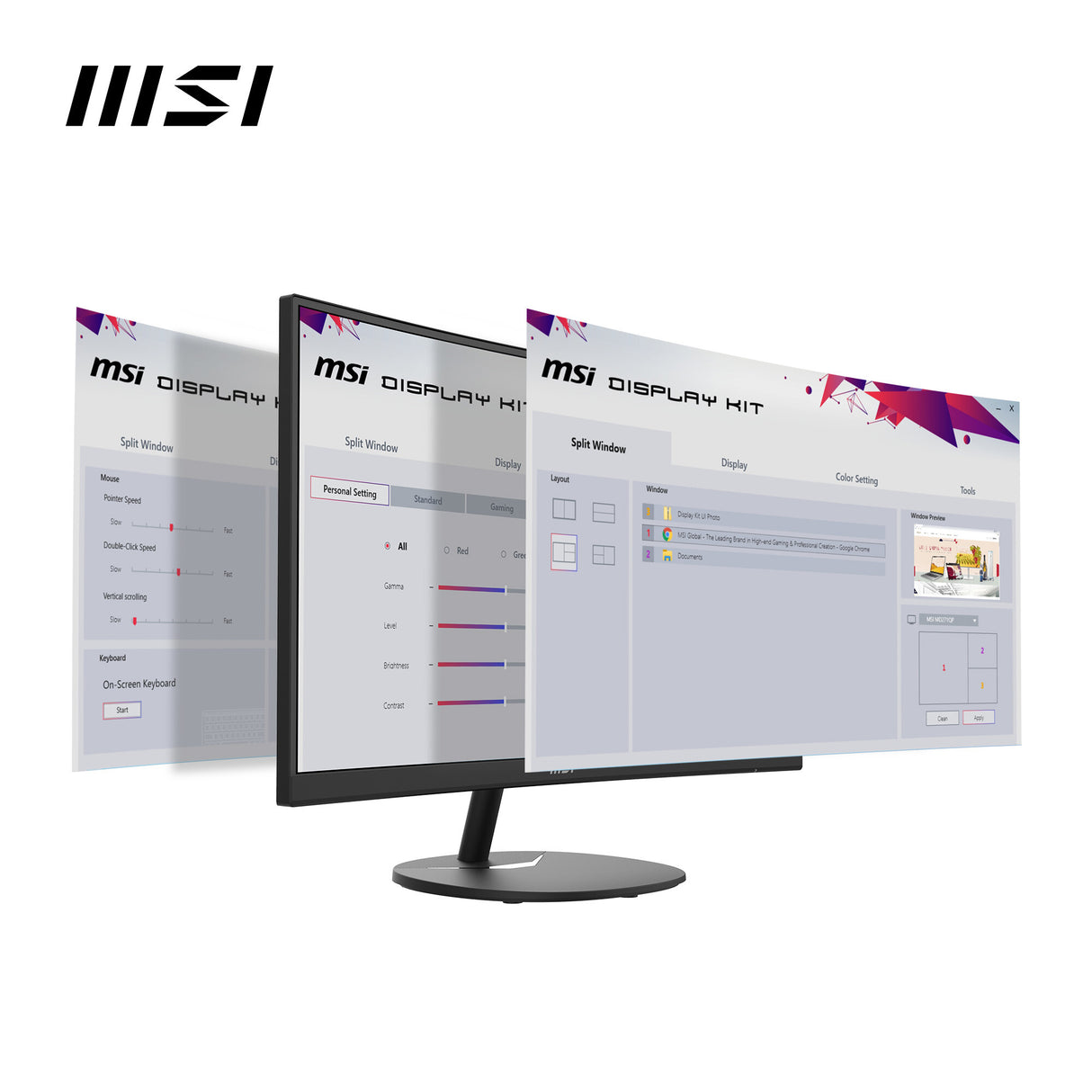 MSI Pro MP271CA computer monitor 68.6 cm (27") 1920 x 1080 pixels Full HD LED Black