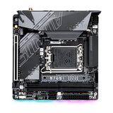 GIGABYTE B760I AORUS PRO Motherboard - Supports Intel Core 14th Gen CPUs, 8+1+1 Phases Digital VRM, up to 8000MHz DDR5 (OC), 2xPCIe 4.0 M.2, Wi-Fi 6E, 2.5GbE LAN, USB 3.2 Gen 2