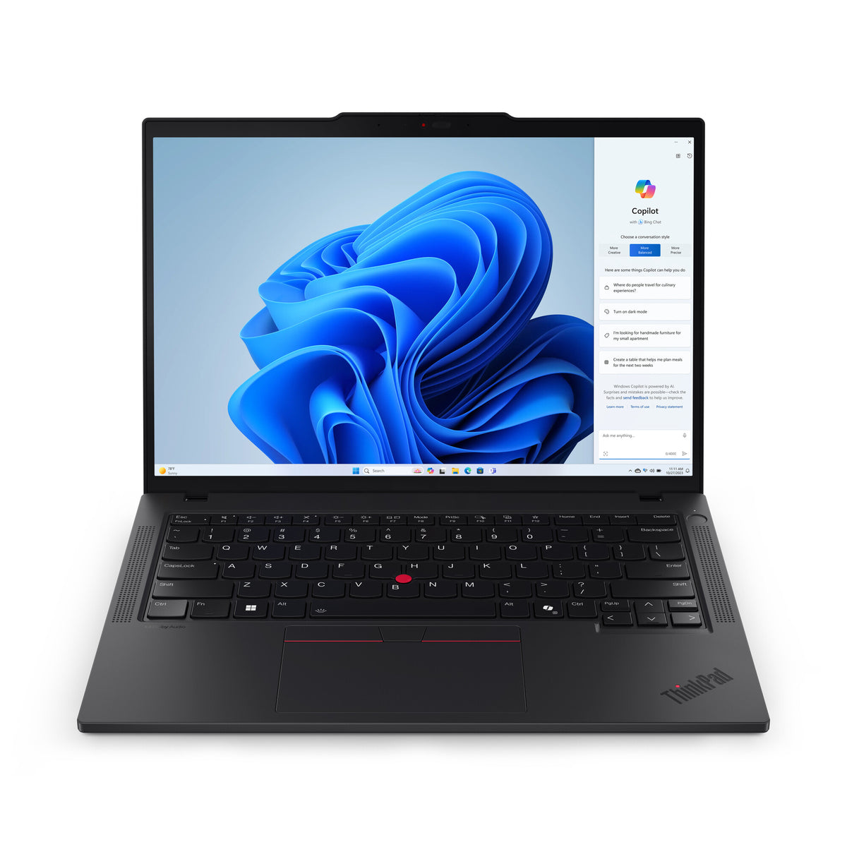 Lenovo ThinkPad T14 Gen 5 (Intel) Intel Core Ultra 5 135U Laptop 35.6 cm (14") Touchscreen WUXGA 16 GB DDR5-SDRAM 512 GB SSD Wi-Fi 6E (802.11ax) Windows 11 Pro Black UK English