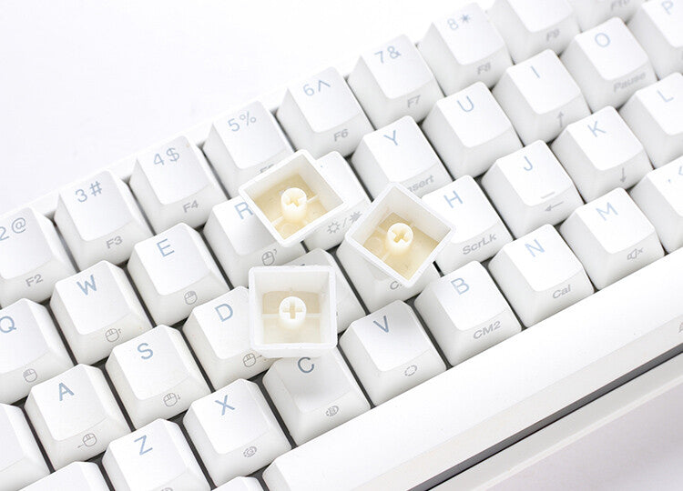 Ducky One 2 Pro Mini White RGB Cherry MX Blue Switch
