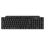 Evo Labs CM-501UK Wired Multimedia and Mouse Combo Set, USB Plug and Play, Full Size Qwerty UK Layout with Optical Sensor Mouse, Ideal for Home or Office, Black keyboard Mouse included Home/Office UK International