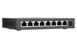 QNAP QSW-1108-8T-R2 network switch Unmanaged 2.5G Ethernet (100/1000/2500) Desktop Black