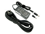 BTI 65W AC Adapter with 7.5mm and 4.5mm connectors for use with HP models compatible with H6Y89AA#ABA. Ships with EU plug