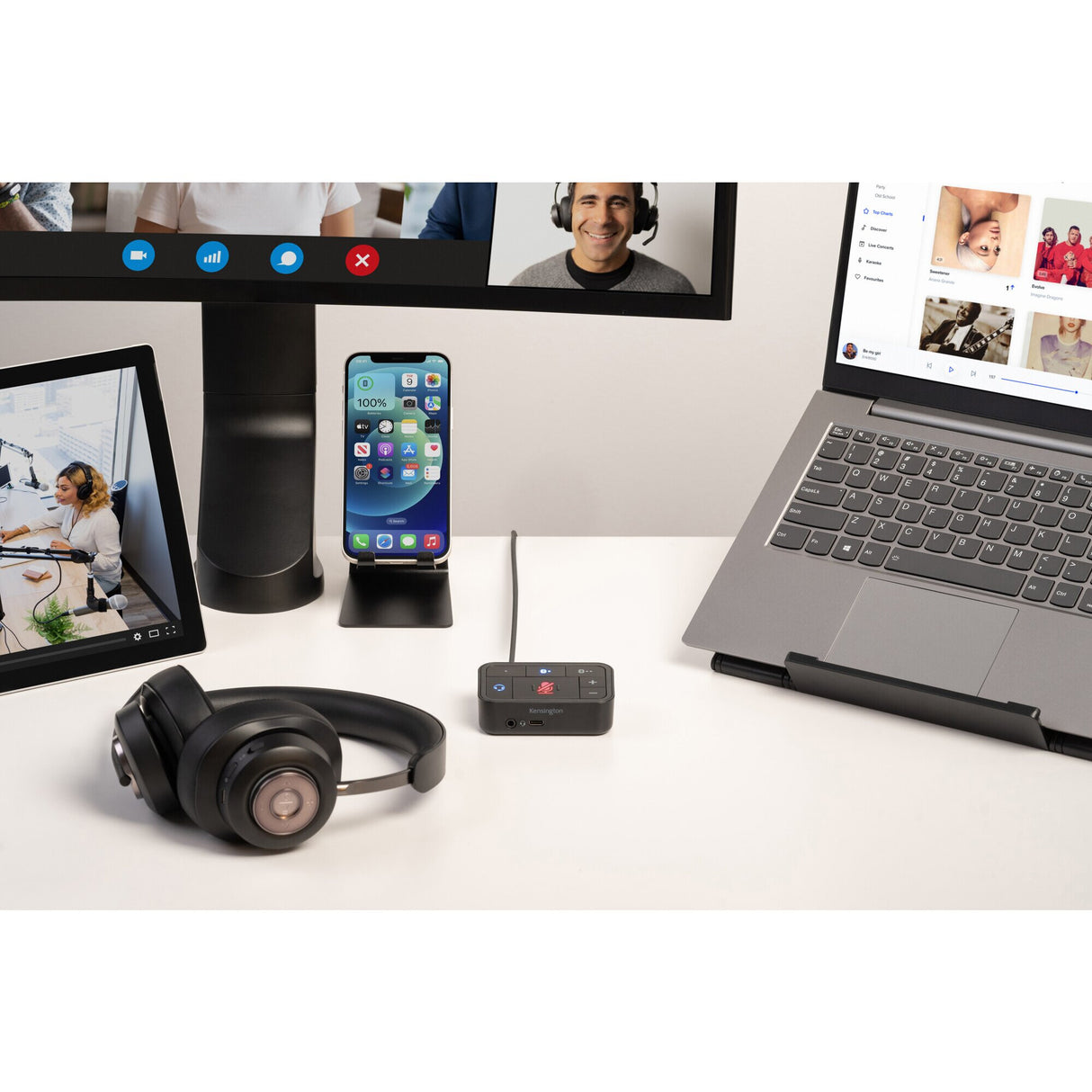 Kensington H3000 Bluetooth Over-Ear Headset