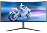 Philips Evnia 34M2C6500/00 computer monitor 86.4 cm (34") 3440 x 1440 pixels Wide Quad HD QD-OLED Grey