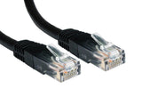 Cables Direct Cat6 1m networking cable Black U/UTP (UTP)