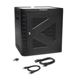 Kensington Charge & Sync Cabinet, Universal Tablet — Black