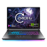 ASUS ROG Strix G16 G615LM-S5062W Intel Core Ultra 9 275HX Laptop 40.6 cm (16") WQXGA 32 GB DDR5-SDRAM 1 TB SSD NVIDIA GeForce RTX 5060 Wi-Fi 7 (802.11be) Windows 11 Home Black, Grey