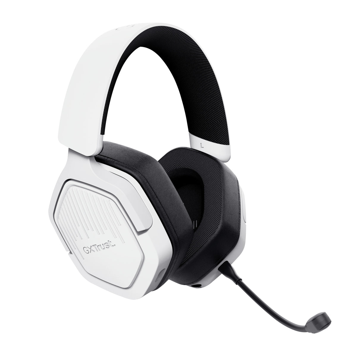 Trust GXT 493W Carus Headset Wired & Wireless Head-band, Helmet Gaming USB Type-C / USB Type-A Bluetooth White