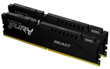 Kingston Technology FURY Beast 64GB 6000MT/s DDR5 CL40 DIMM (Kit of 2) Black XMP