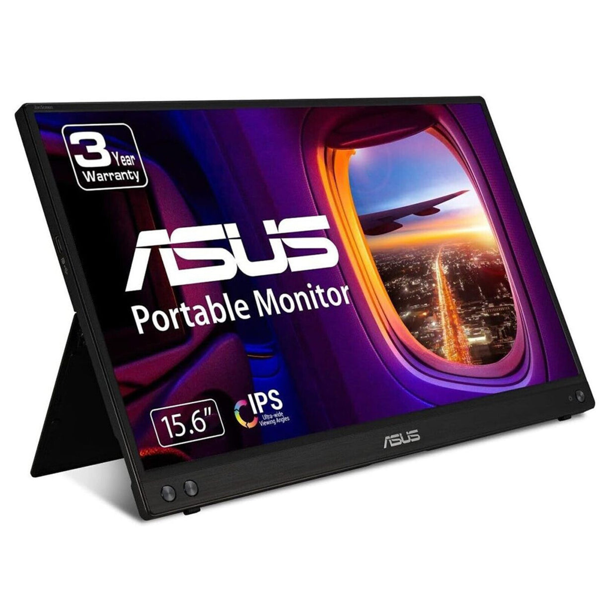ASUS MB16ACV computer monitor 39.6 cm (15.6") 1920 x 1080 pixels Full HD LED Black