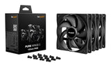 be quiet! Pure Wings 3 120 mm PWM Triple Pack Computer case Fan 12 cm Black 3 pc(s)