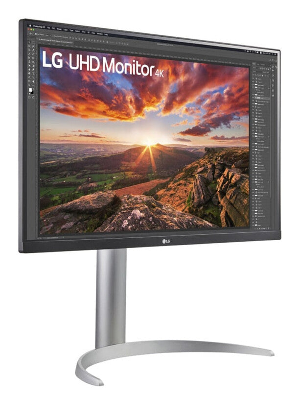 LG 27UP850K-W computer monitor 68.6 cm (27") 3840 x 2160 pixels 4K Ultra HD LED Silver, White