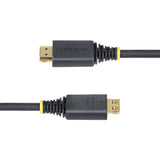 StarTech.com 2m (6ft) High Speed HDMI Cable with Gripping Connectors, 4K 60Hz/1440p 144Hz, HDR10/HDCP 2.2/ARC, 18Gbps, UHD HDMI Cord for TV/Monitor/Display, TPE Jacket