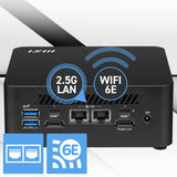MSI Cubi NUC 1M Intel Core 7 150U (14th Gen - Series 1) Barebone, NUC, SFF, Mini Computer, HTPC, (NO RAM, NO Storage, NO OS), Intel Graphics/DDR5/Dual ThunderBolt 4/Dual HDMI/Dual LAN/WiFi 6E/BT 5.3/VESA - NUC 1M i7 150U BB