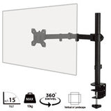 piXL SINGLE ARM monitor mount / stand 68.6 cm (27") Desk Black