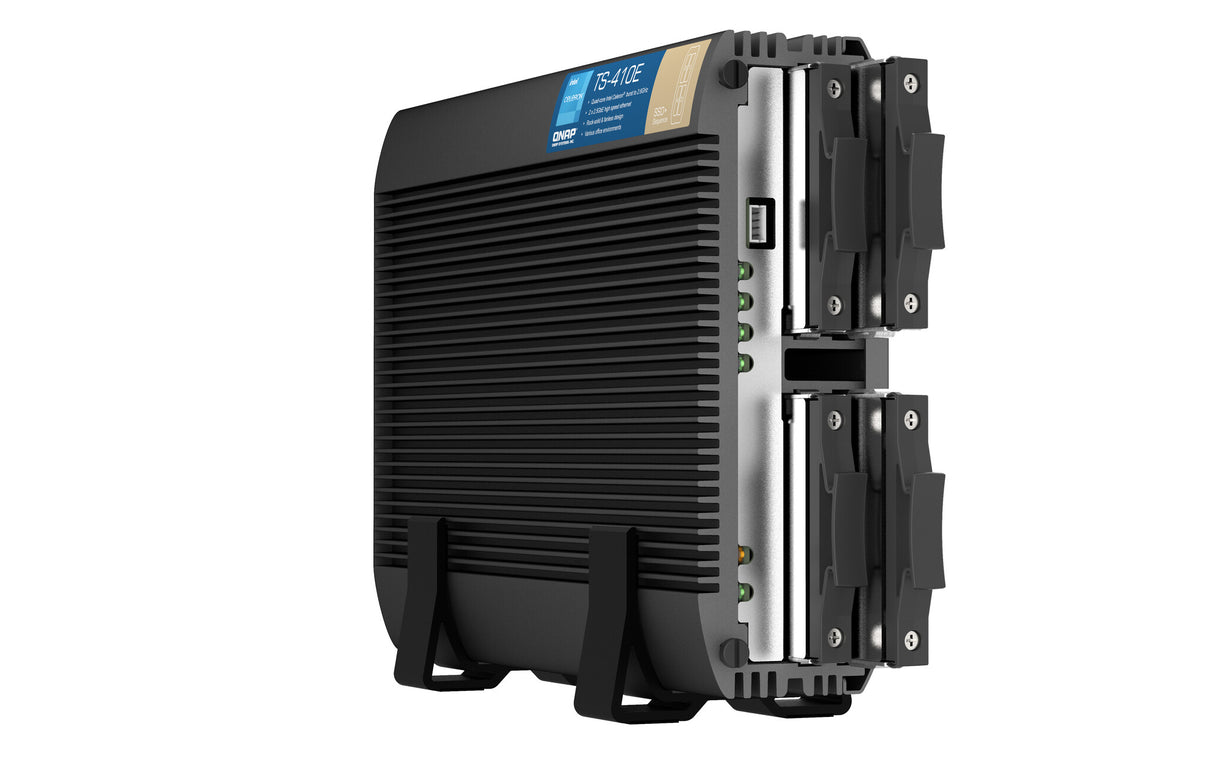 QNAP TS-410E NAS Tower Intel® Celeron® J6412 8 GB 0 TB QNAP QTS Black