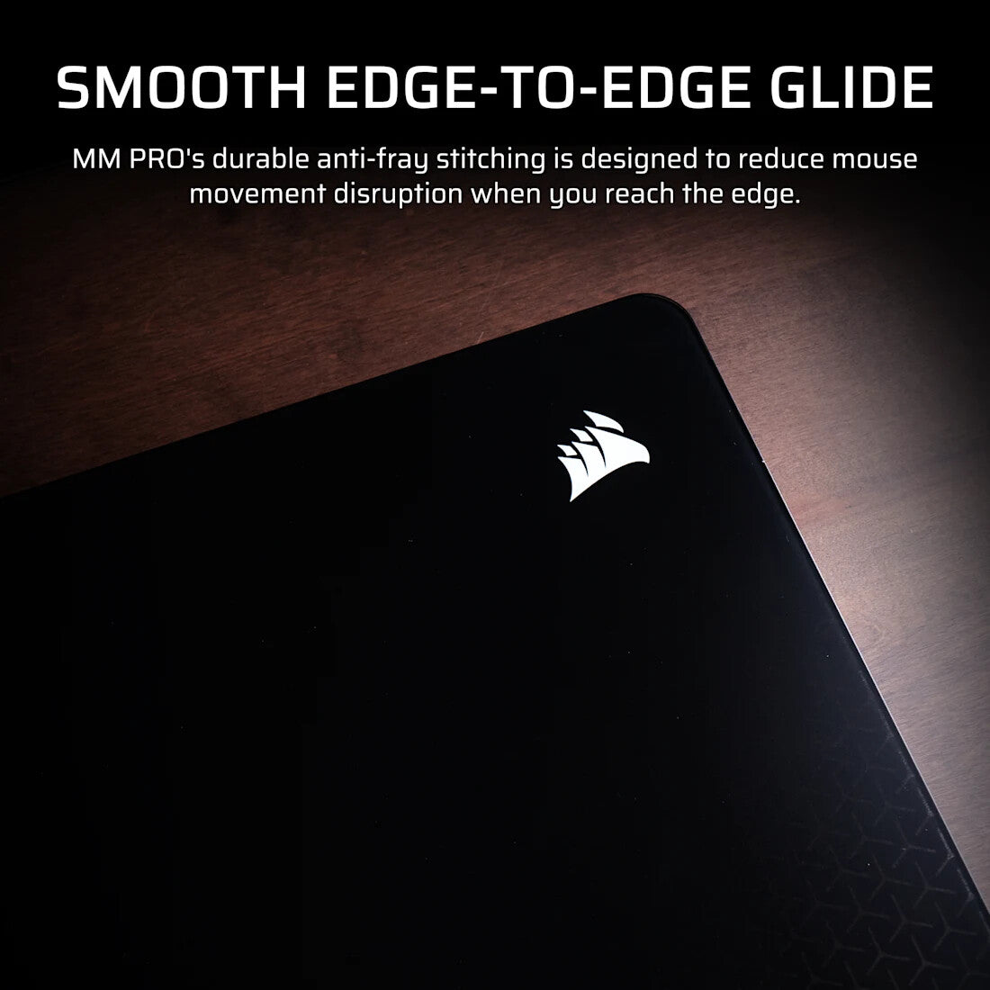 Corsair MM PRO Control Medium Esports-Tuned Cloth Mouse Pad - Black