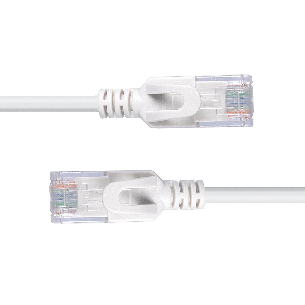 Lindy 1m Cat.6A U/UTP Ultra Slim Network Cable, Grey