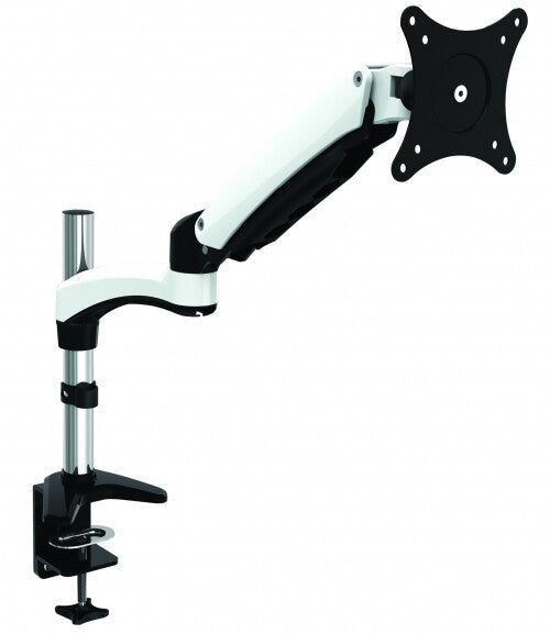 Amer Mounts HYDRA1 monitor mount / stand 71.1 cm (28") Desk Black, Chrome, White