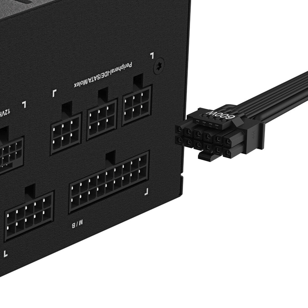 GIGABYTE UD850GM PG5 V2 Power Supply Unit- PCIe Gen 5.1, 80 PLUS Gold, Fully Modular Design, 120mm Fan, ATX 3.1 compatible, EU Plug