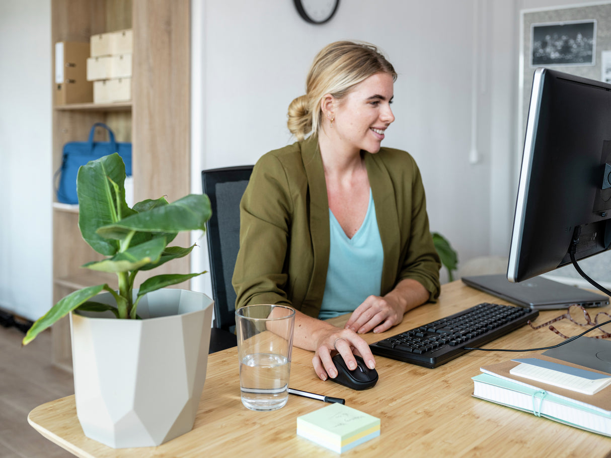 Trust TM-201 mouse Office Right-hand RF Wireless Optical 1600 DPI