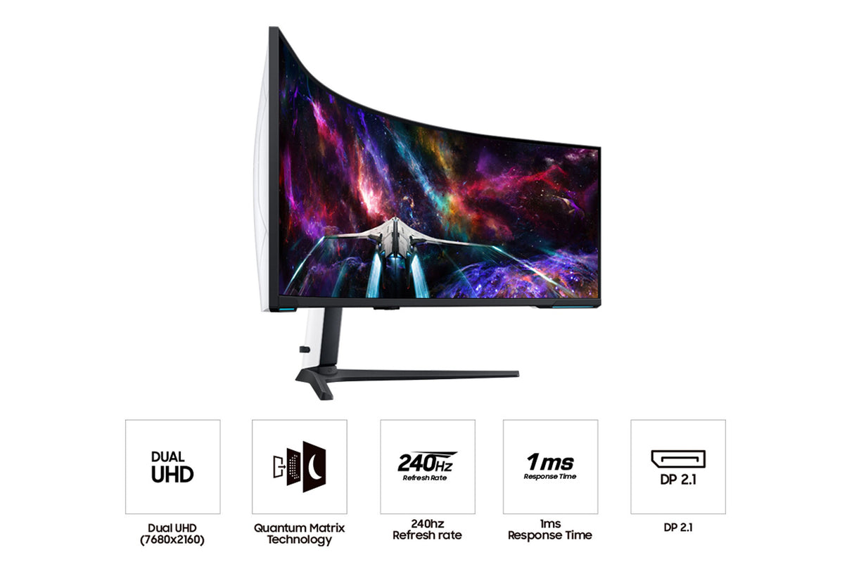 Samsung 57" G95NC Odyssey Neo G9 240Hz Dual UHD Monitor