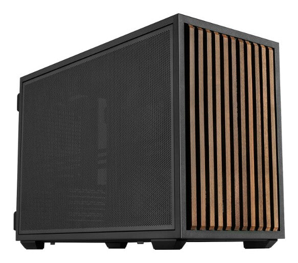 Lian Li B4-mATX Wood Mini Tower Black, Wood