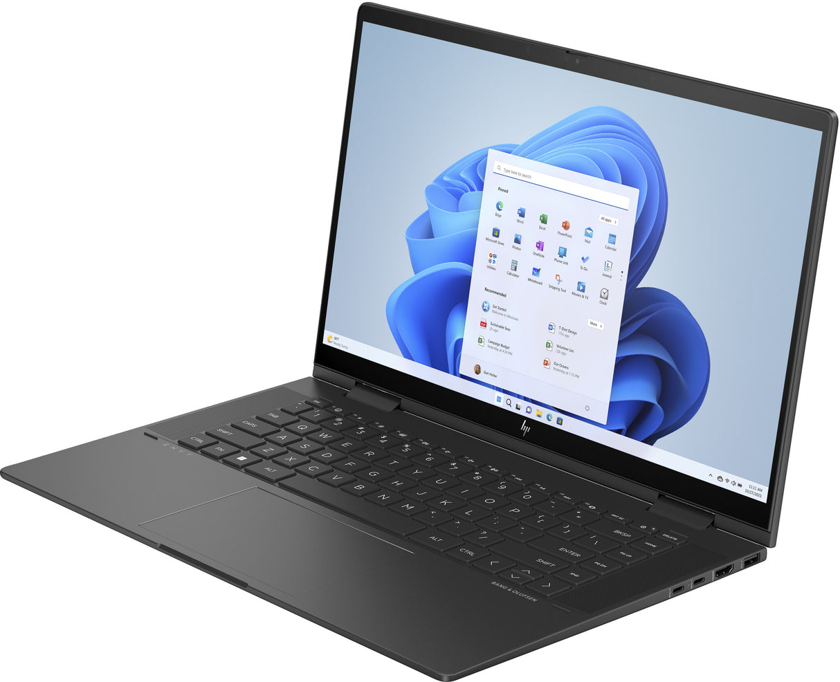 HP ENVY x360 15-fh0001na AMD Ryzen™ 5 7530U Hybrid (2-in-1) 39.6 cm (15.6") Touchscreen Full HD 8 GB LPDDR4x-SDRAM 512 GB SSD Wi-Fi 6E (802.11ax) Windows 11 Home Black