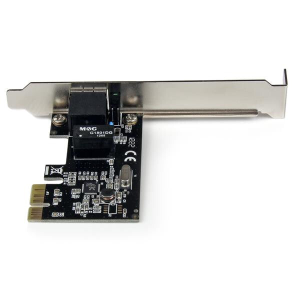 StarTech.com 1 Port PCI Express PCIe Gigabit Network Server Adapter NIC Card - Dual Profile