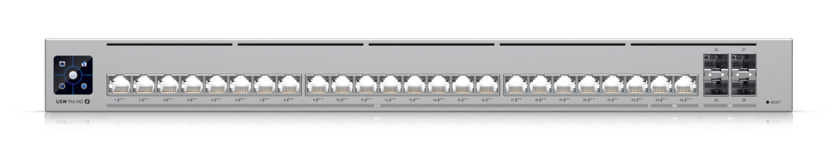 Ubiquiti UniFi Pro HD 24 PoE Managed L2/L3 2.5G Ethernet (100/1000/2500) Power over Ethernet (PoE) 1U Grey