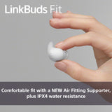 Sony LinkBuds Fit WFLS910NG headphones/headset Wireless In-ear Music/Everyday Green