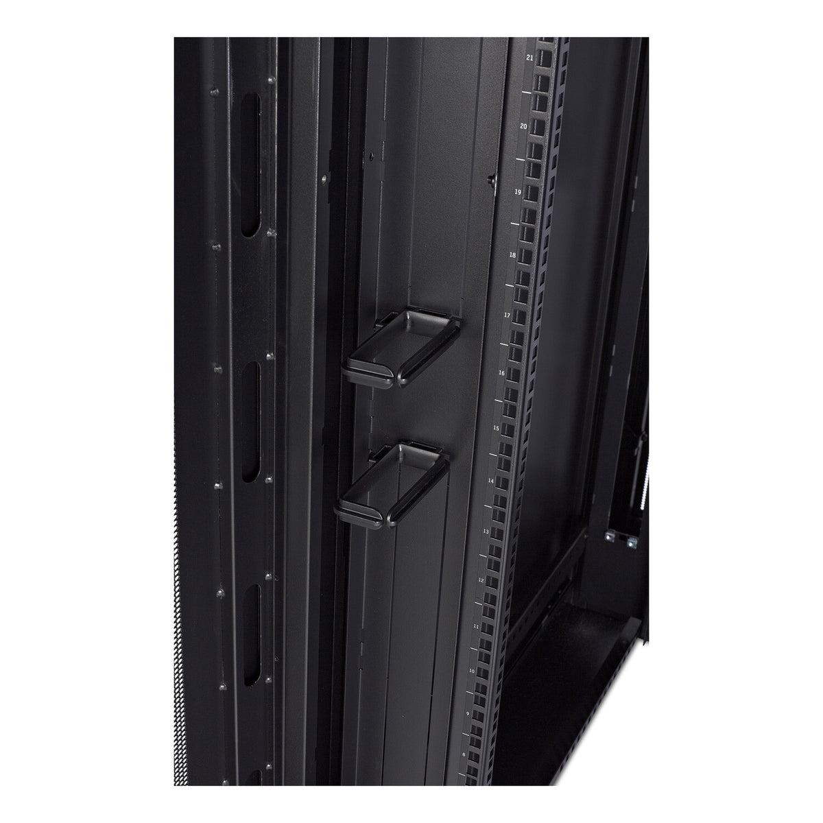 APC NetShelter Cable Management, Vertical Cable Manager, Rings, Set of 100, Black, 107 x 53 x 18 mm