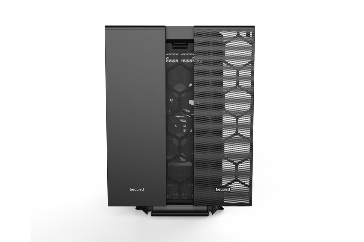 Soyez silencieux! Boîtier de jeu Silent Base 802, E-ATX, 3 x ventilateurs Pure Wings 2, contrôleur de ventilateur, USB-C, dessus et avant interchangeables