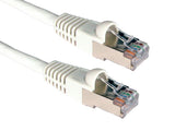 Cables Direct Cat6a, 2m networking cable White S/FTP (S-STP)