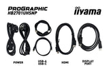 iiyama PROGRAPHIC HB2701UHSNP-B1 computer monitor 68.6 cm (27") 3840 x 2160 pixels 4K Ultra HD LCD Black